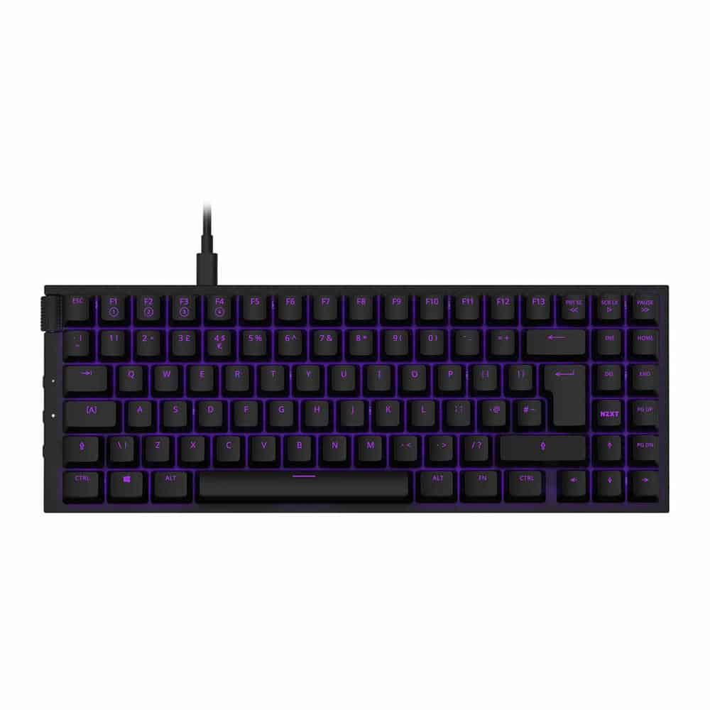 (image for) NZXT FUNCTION MINITKL Gateron Red Linear Modular Mechanical Gaming Keyboard